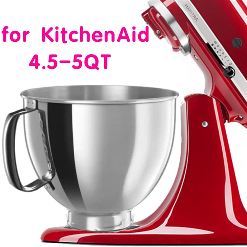 Kitchenaid Mixer Artisan 5Qt - BABZ Edelstahl-Mischschüssel für die KitchenAid Classic