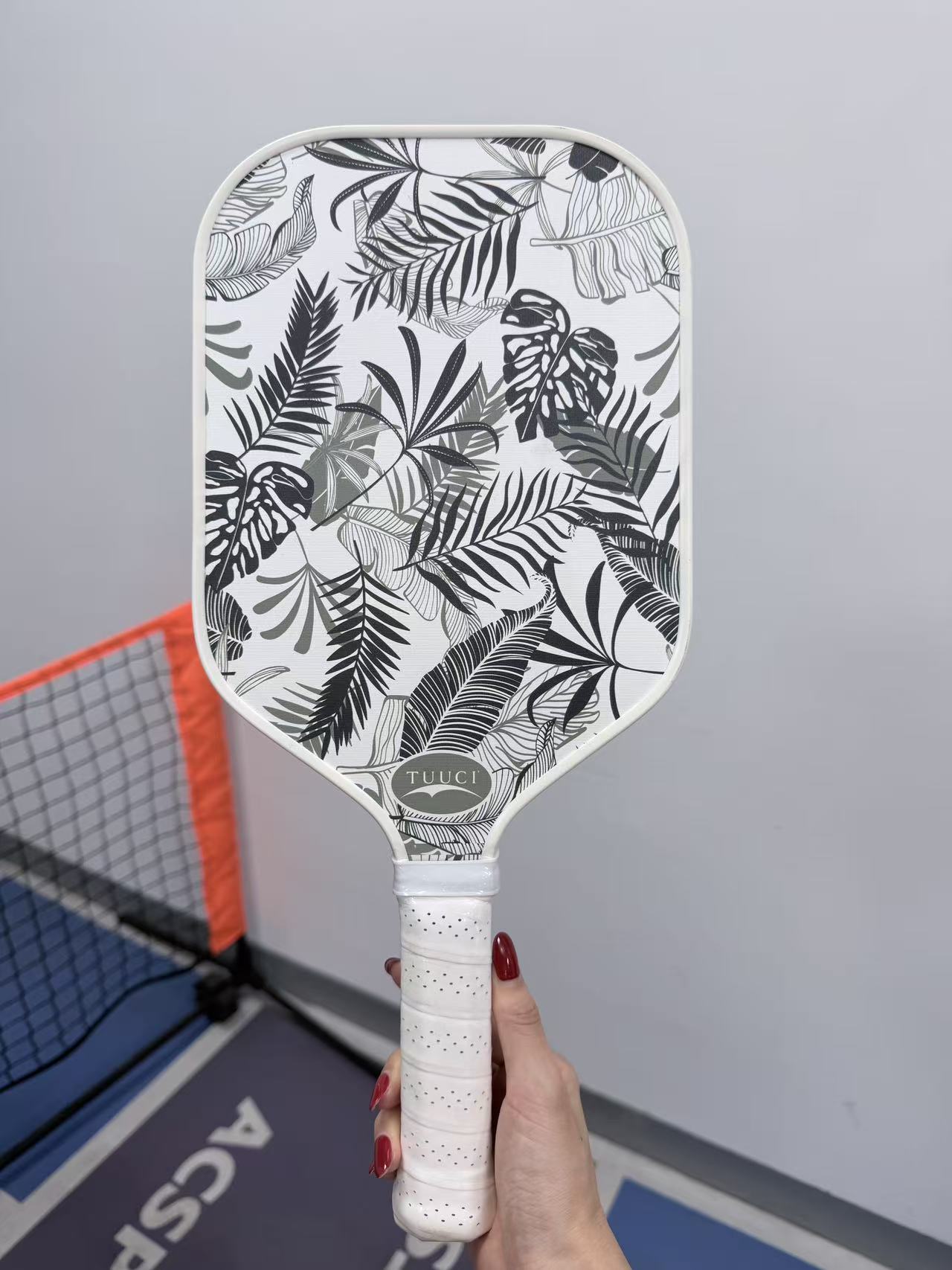 Crepe Pan Carbon - Doppelseitig bedruckter Pickleball-Schläger mit einzigartigem beidseitigem