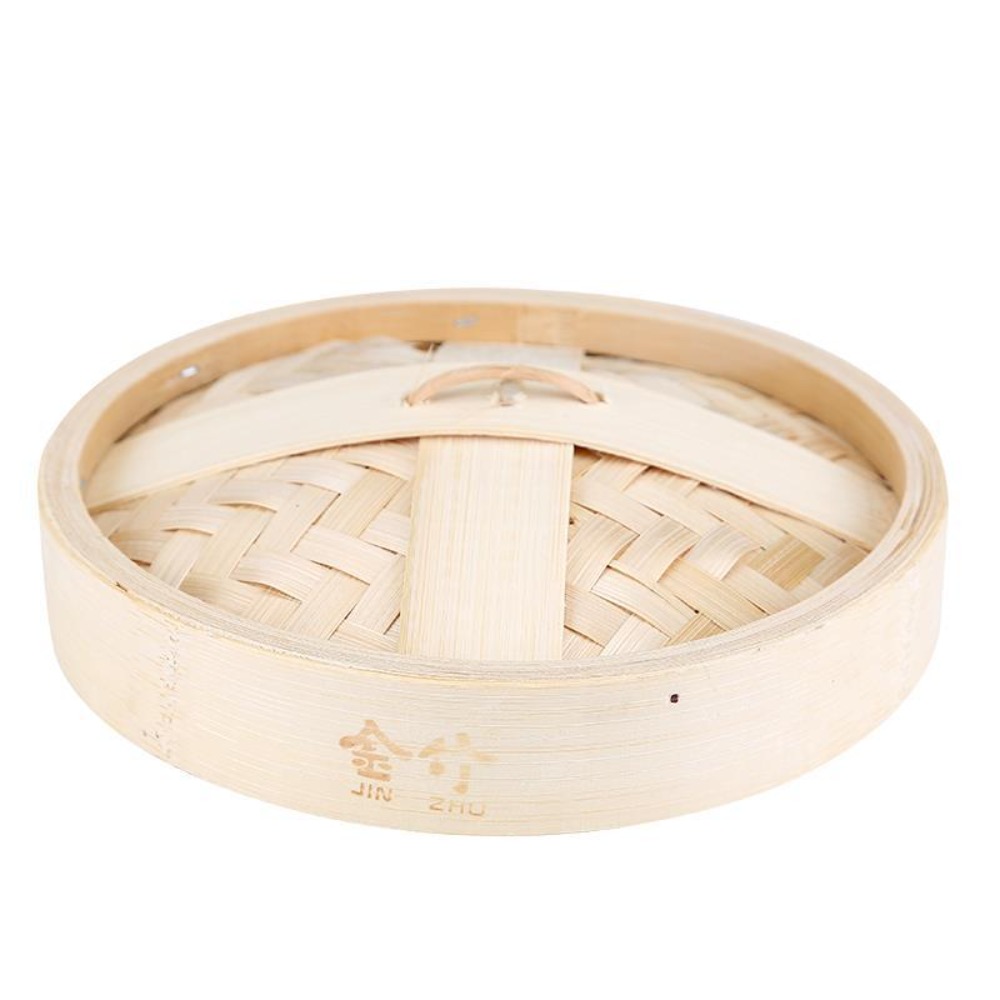 Bao Steamer Bamboo - Dampfgaren mit Deckel macht köstliche Bao-Brotteile