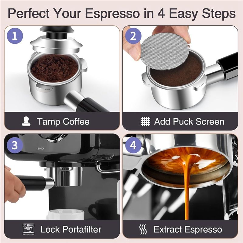 AS94-54Mm Bodenloser Siebträge – Breville Espresso Barista Express Bewertung und Preis