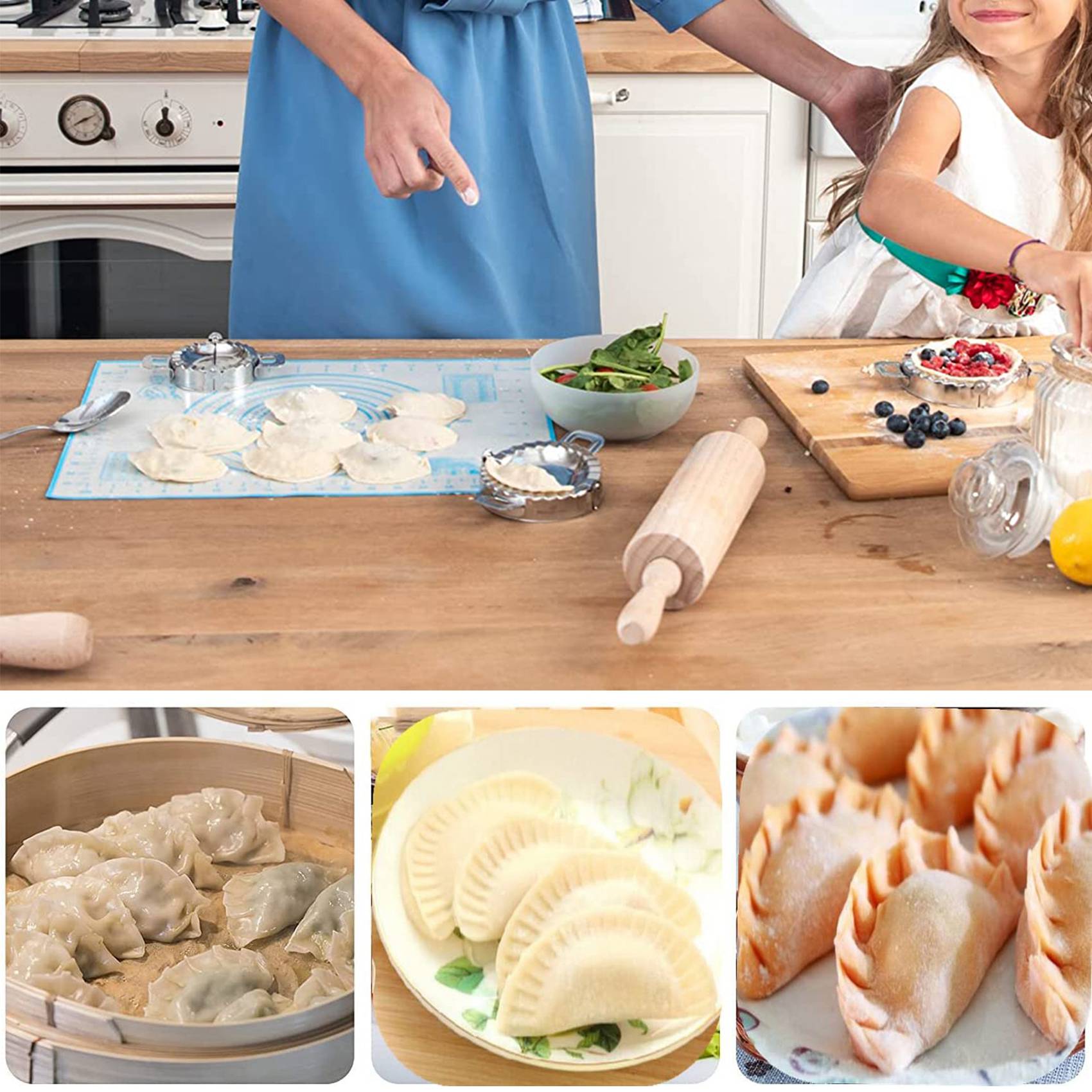 FAST-Dumpling-Maker, 8-teilige – Dumpling Press Set Bewertung und Preis