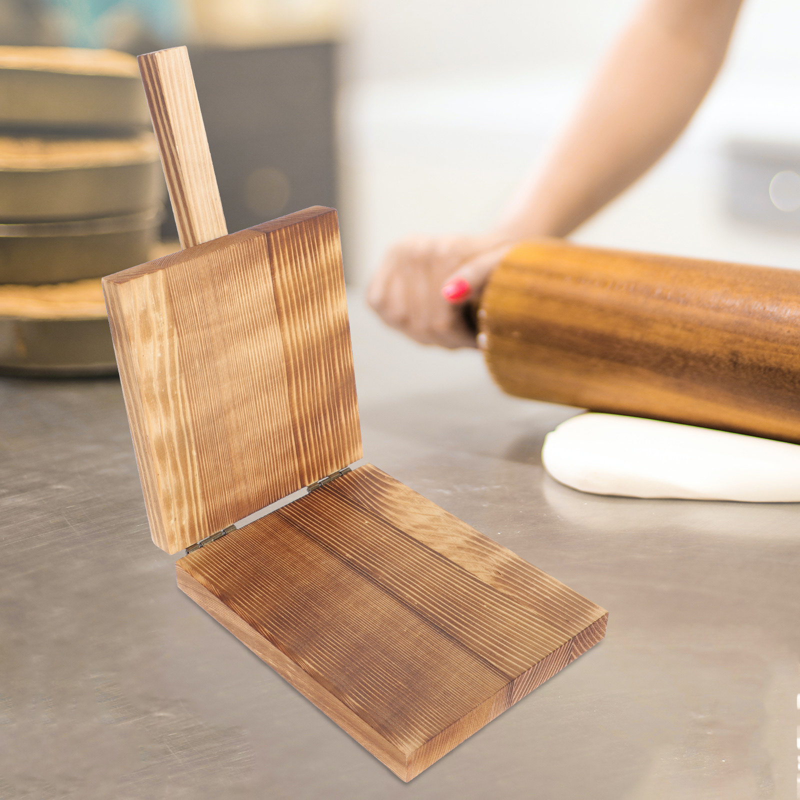 1 Set Holz-Teigpresswerkzeug f – Dumpling Press Set Bewertung und Preis