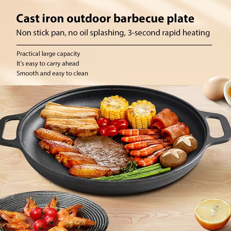 Robuste Gusseisen-Bratpfanne m – Mini Pancake Griddle Bewertung und Preis