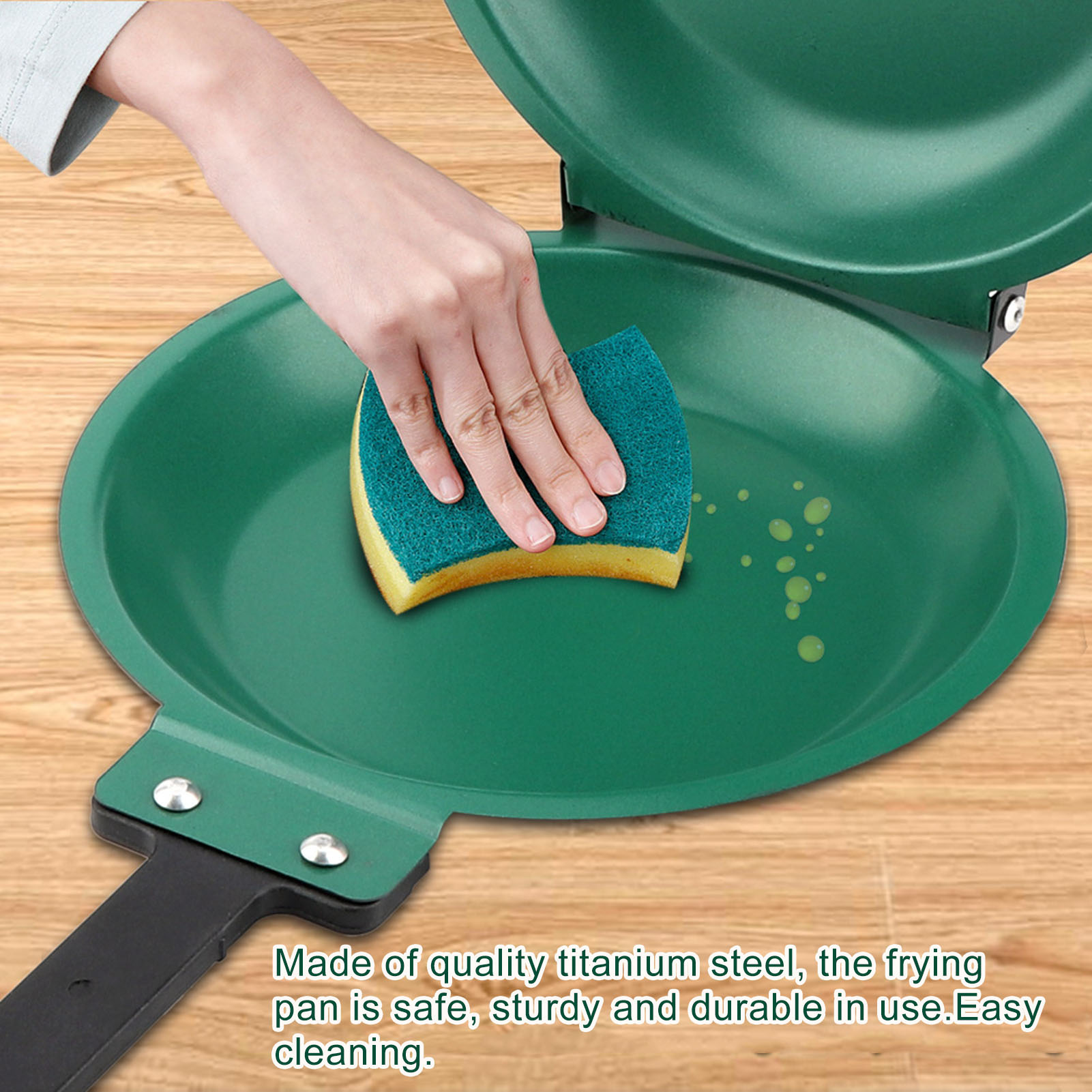 Doppel Seite Titan Stahl Besch – Mini Pancake Griddle Bewertung und Preis