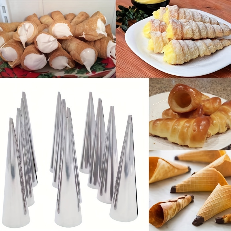 6 Stück, kegelförmige Roll-Ede – Danish Pancake Pan Bewertung und Preis