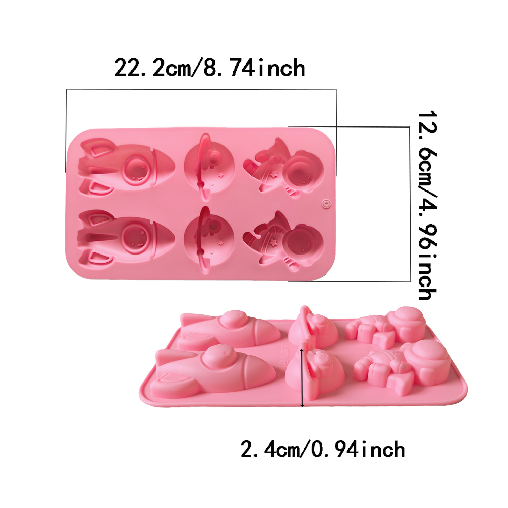 1 Stück Kreative Raketen-Astro – Donut Mold Silicone Bewertung und Preis