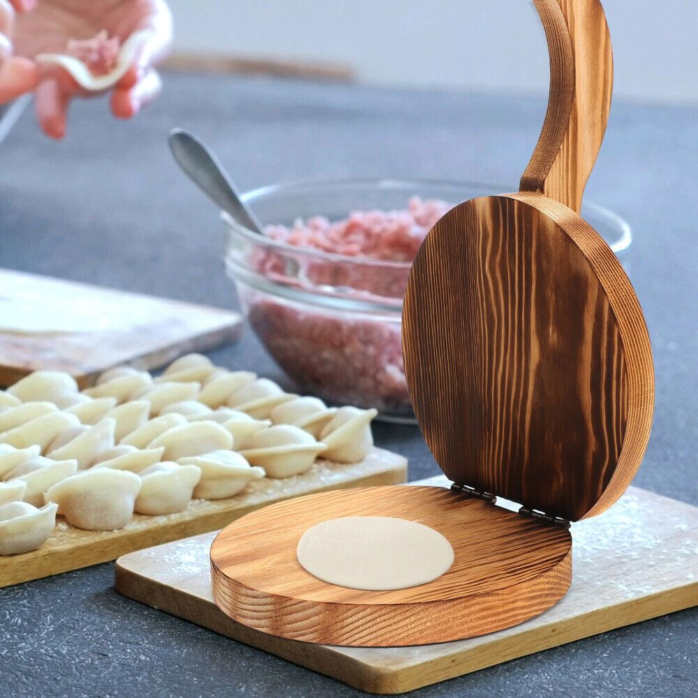 Holzteig presser Chapati Press – Dumpling Press Set Bewertung und Preis