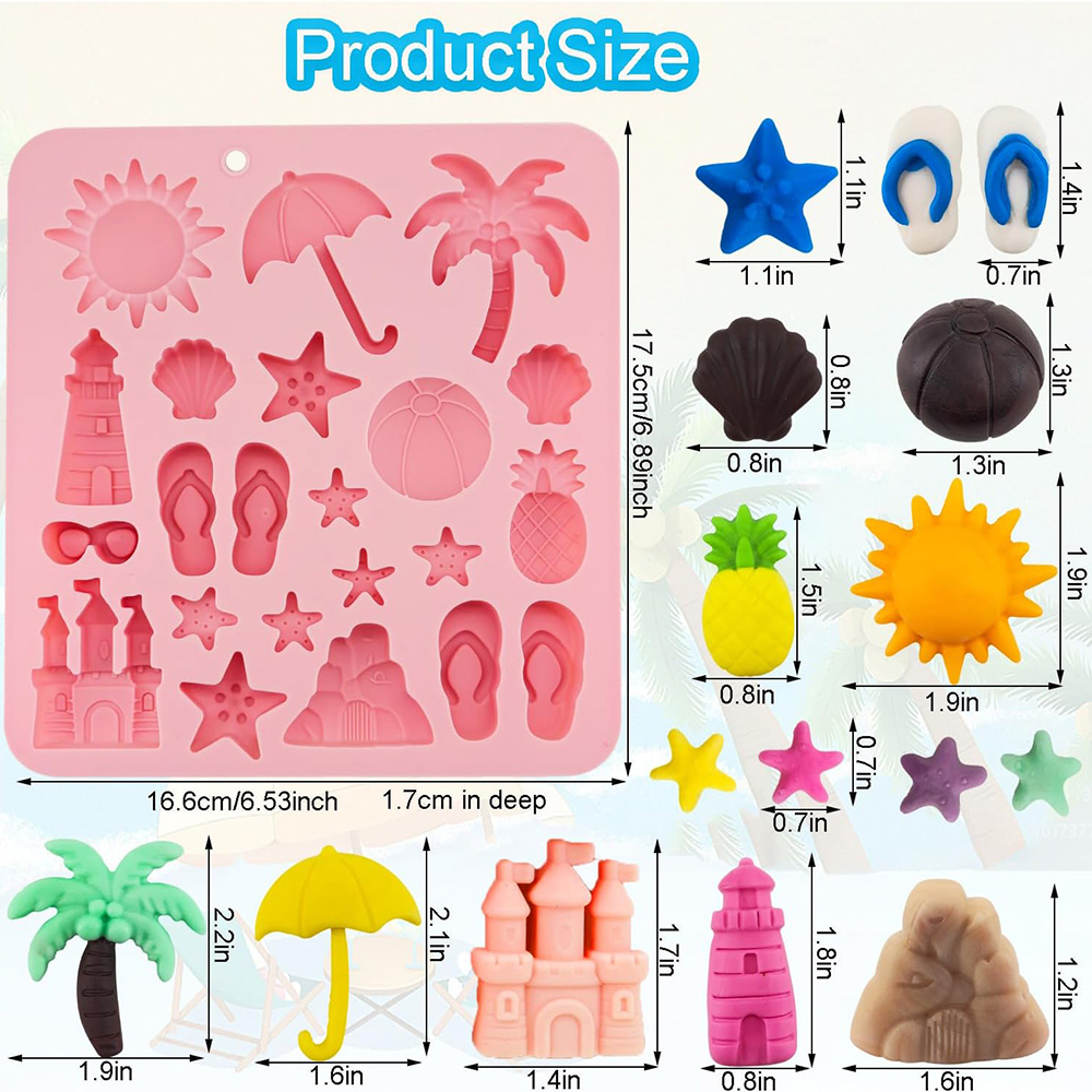 Sommer Strand Thema Silikon Fo – Donut Mold Silicone Bewertung und Preis
