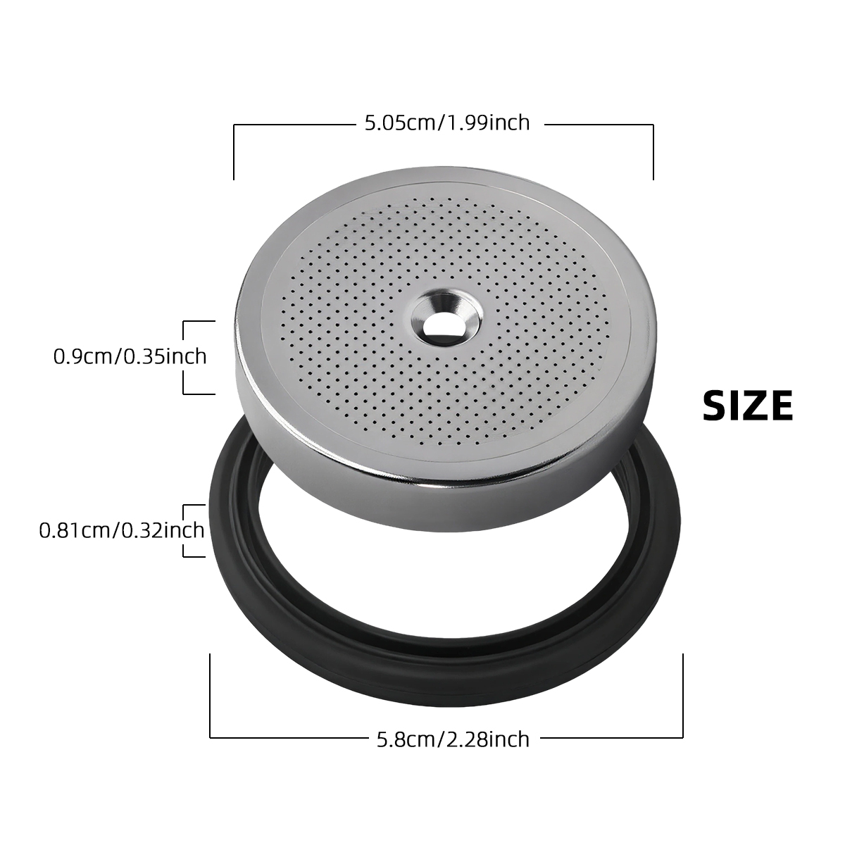 50 mm Duschwand-Diffusor-Ersat – Delonghi Espresso Magnifica Bewertung und Preis